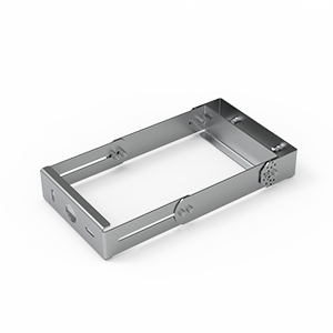 Поворотное крепление телескопическое 200-300 мм (угол 180 градусов) для светильников Айрон